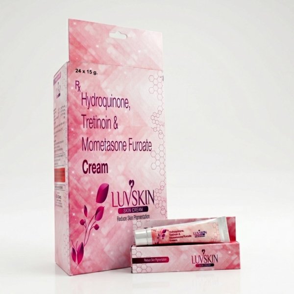 LUVSKIN Cream | Hydroquinone + Tretinoin + Mometasone