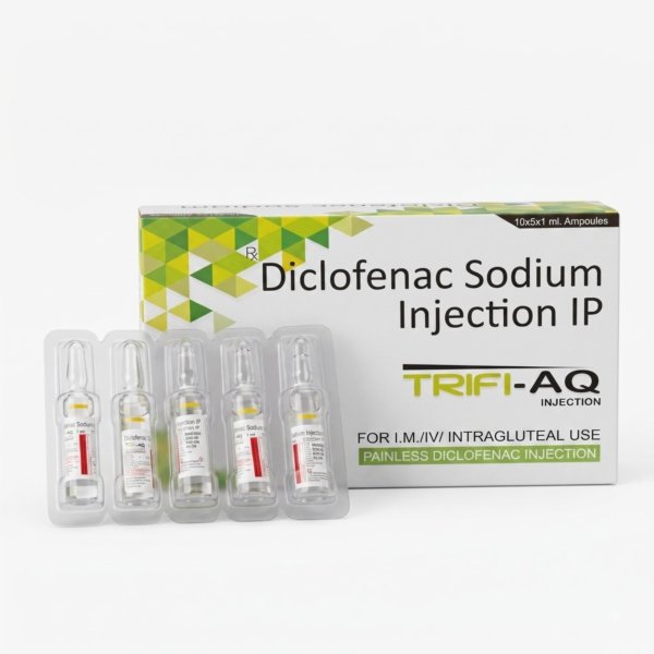 TRI-FI AQ Injection | Diclofenac Sodium 75 mg | Pain Relief