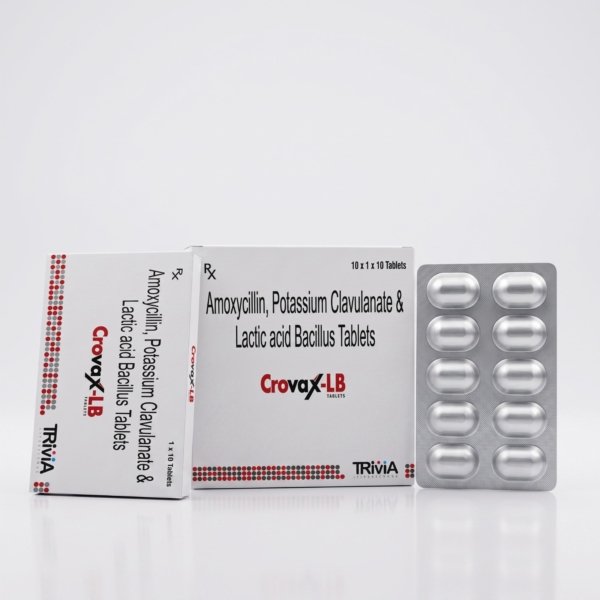 CROVAX-LB Tablet | Amoxycillin 500 mg + Clavulanic Acid 125 mg