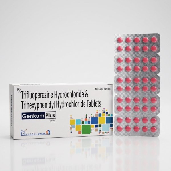 GENKUM PLUS | Trifluoperazine 5 mg + Trihexyphenidyl 2 mg
