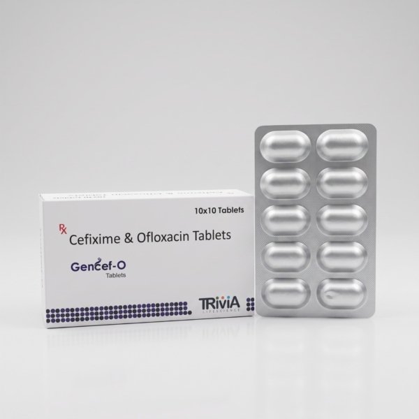 GENCEF-O Tablet | Cefixime 200 mg + Ofloxacin 200 mg | Antibiotic